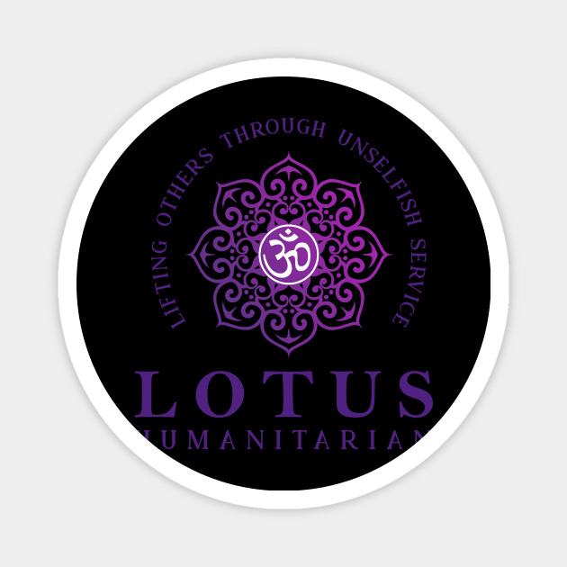 logo Magnet by LOTUS Humanitarian